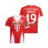 Camisola Bayern de Munique Alphonso Davies 19 Homem Equipamento Primeiro 2025-2026 Manga Curta